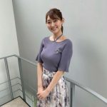森山みなみアナ、透け感スカートをひらり！モーニングショーコーデに歓喜の声ぞくぞく！