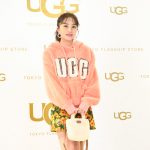 【写真特集】ももクロ・百田夏菜子、花柄ショートパンツで美脚をスラリと披露！＜「UGG(R) TOKYO FLAGSHIP STORE」オープニングイベント＞