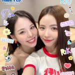 NiziUのオリジナルフレーム＆スタンプが「SNOW」に登場