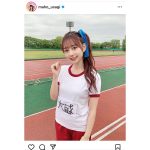 AKB48・大盛真歩、ポニーテール×体操着姿で体力テストに挑む！