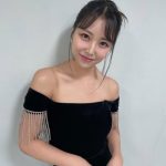 白間美瑠、肩出しデコルテ見せの黒ドレスで大人の魅力放つ！