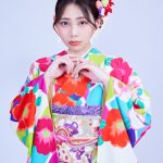 札幌出身モデル・宇良田まい、艶やかな振袖姿を披露＜#振袖gram＞