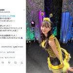 SKE48の新センター・末永桜花、「みつばちガール」の衣装オフショットを大公開！