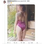 元ベビレ・高見奈央、色気ダダ洩れの美尻ショットで瞬殺