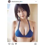 HKT48・田中美久、透明感バツグンなふっくら豊満バストで悩殺！