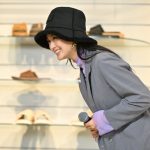 【写真特集】櫻坂46・山崎天、太ももチラリなスリットスカートを着こなし！夏は初海外にワクワク＜「UGG(R) TOKYO FLAGSHIP STORE」オープニングイベント＞