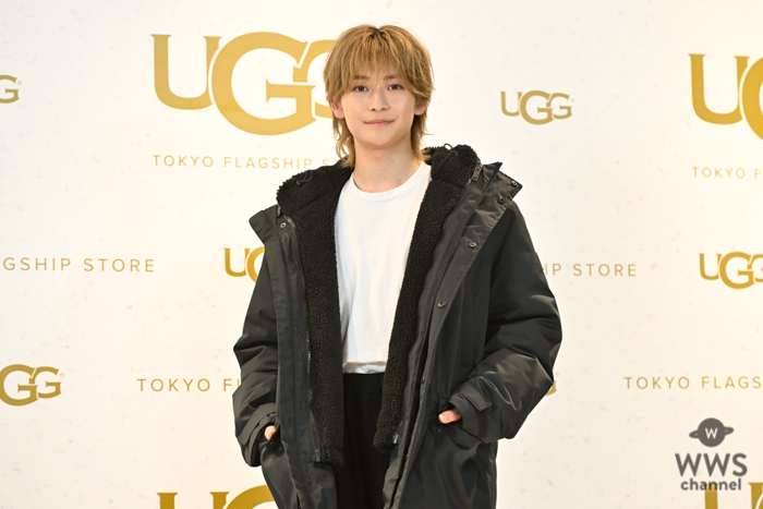 【写真特集】高橋文哉、この夏は一人旅に、滝行に、ダイビングとやりたいことびっちり！「一つは叶えられれば」＜「UGG(R) TOKYO FLAGSHIP STORE」オープニングイベント＞