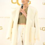 【写真特集】冨永愛、スポーティーなラフスタイルで登場！「普段着では多いです」＜「UGG(R) TOKYO FLAGSHIP STORE」オープニングイベント＞