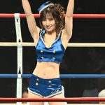 【動画】熊田曜子、ニーハイブーツから太ももチラリ！K-1スペシャルラウンドガールとして登場＜K-1 WORLD GP 2023＞