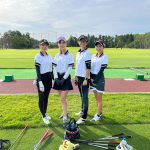 新井美穂、ミニスカゴルフウェアで関東女子倶楽部対抗でのラウンドを振り返る！ 「次回は上位を狙えるよう一人一人が切磋琢磨したい」
