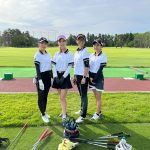 新井美穂、ミニスカゴルフウェアで関東女子倶楽部対抗でのラウンドを振り返る! 「次回は上位を狙えるよう一人一人が切磋琢磨したい」