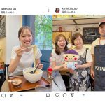 レースクイーン・橘香恋、爽やかな夏コーデで美味しそうなラーメンを堪能！