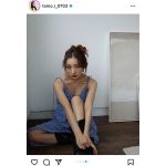 板野友美、無防備に美脚のぞかせたワンピース姿に「可愛すぎる〜」、「色っぽいヨ」の声