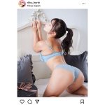 堀江りほ、桃尻突き出す下着バックショットでファン悩殺