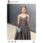 板野友美、デコルテ＆美肩チラ見せのワンピース姿に反響ぞくぞく！