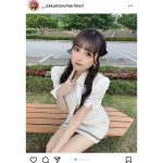 MyDearDarlin'・咲真ゆか、『美脚すぎる』ワンピース姿を披露！「ゆかちのガーリースタイル抜群」とファン歓喜の声