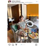 ゴルフインフルエンサー・藤澤響花、エレガントな雰囲気漂うアフターヌーンティーショットを公開！「ゴージャス感あって素敵」とファン歓喜の声
