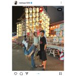 みちょぱ、夫・大倉士門と二度目の祇園祭を満喫!チラ見せ腹筋が美しい写真を投稿