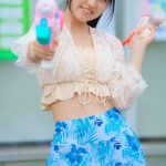 【写真特集】現役JK・苺ひな（グランダルメ）、爽やかマリンルックで無邪気な笑顔を届ける！＜チャンスプール撮影会 in アマゴーラ＞