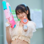 【写真特集】現役JK・苺ひな（グランダルメ）、爽やかマリンルックで無邪気な笑顔を届ける！＜チャンスプール撮影会 in アマゴーラ＞