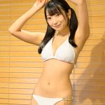 写真特集 白城胡桃（カンフーガールズ）、黒髪ツインテール×白ビキニでアイドル全開！＜ミスヤングチャンピオン2023＞