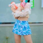 【写真特集】現役JK・苺ひな（グランダルメ）、爽やかマリンルックで無邪気な笑顔を届ける！＜チャンスプール撮影会 in アマゴーラ＞