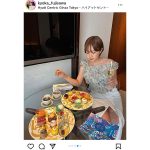 ゴルフインフルエンサー・藤澤響花、エレガントな雰囲気漂うアフターヌーンティーショットを公開！「ゴージャス感あって素敵」とファン歓喜の声