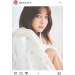 寺本莉緒、裸足でお姫さま座りをする可愛らしいショットを公開！「なんだかすごく素敵な写真です」とファン大絶賛！