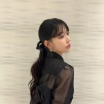 宮脇咲良、肩が透ける黒色お姫さまコーデにファン大熱狂！「ほんとにかわいいすべてが大優勝」と歓喜の声
