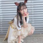 上坂すみれ、ウマ娘を意識したミニワンピースから覗く色白美脚にファン大熱狂!「可愛すぎてしんどい」とファンから歓喜の声