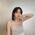 のん、大人っぽいマーメイドワンピ×アーマーリングを姿を披露