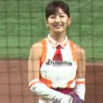 【動画】ミスマガジン・斉藤里奈、惜しくもワンバン投球！都市対抗野球準決勝で始球式