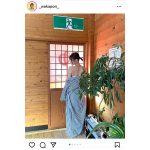 NMB48・安部若菜、着崩し浴衣で美背中あらわなオフショットに歓喜の声！