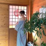 NMB48・安部若菜、着崩し浴衣で美背中あらわなオフショットに歓喜の声！