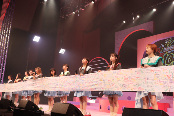 私立恵比寿中学、10人新体制初の全国ツアー完走！「ゴールテープはまだ切りません！」