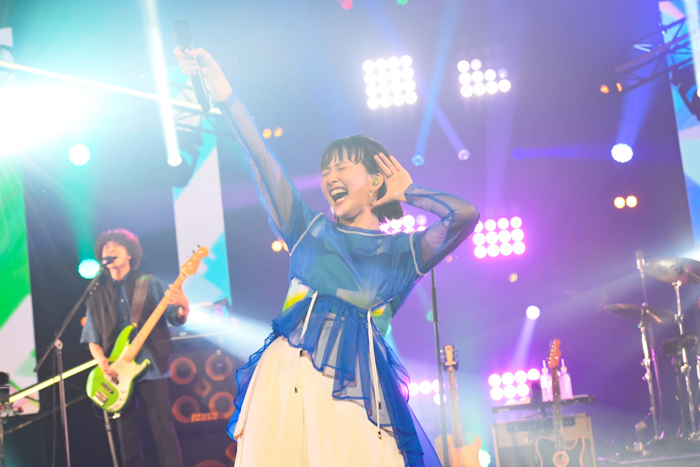 緑黄色社会、自身最大規模の全国ホールツアー「pink blue tour 2023」完走