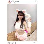 NMB48・原かれん、腹筋見せる『妄想ガールフレンド』衣装にファン歓喜！