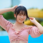 【写真特集】現役JK・苺ひな（Grande Armée）、おへそ見せ美脚マリンルックで視線釘付け！＜チャンスプール撮影会 in アマゴーラ＞