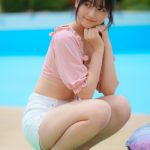 【写真特集】現役JK・苺ひな（Grande Armée）、おへそ見せ美脚マリンルックで視線釘付け！＜チャンスプール撮影会 in アマゴーラ＞