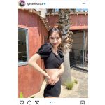 井桁弘恵、黒水着であらわなほっそり美ボディに歓喜の声