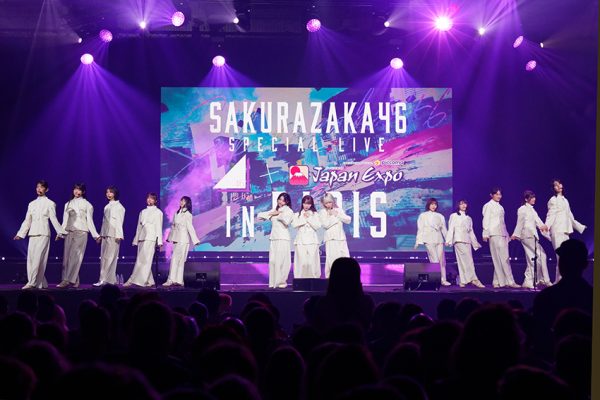 櫻坂46、初の海外ライブで1万5千人が大熱狂！松田里奈はフランス語で挨拶も