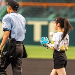 NMB48・川上千尋、始球式でノーバン投球「届いて良かった」