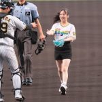 NMB48・川上千尋、始球式でノーバン投球「届いて良かった」