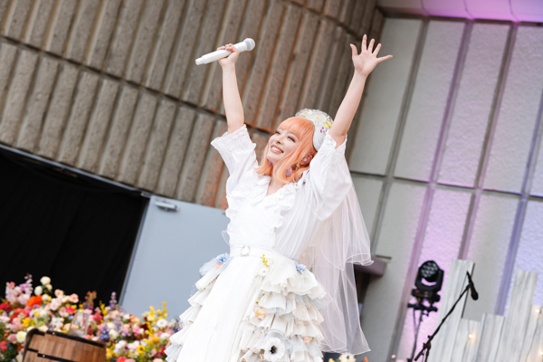 きゃりーぱみゅぱみゅ「祝・日比谷野音100周年 きゃりーぱみゅぱみゅ Special Live 2023 - Midnight Sun -」の様子（Photo: Aki Ishii）