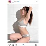 AKB48・向井地美音、スポーツ下着姿で美ボディ大胆披露！