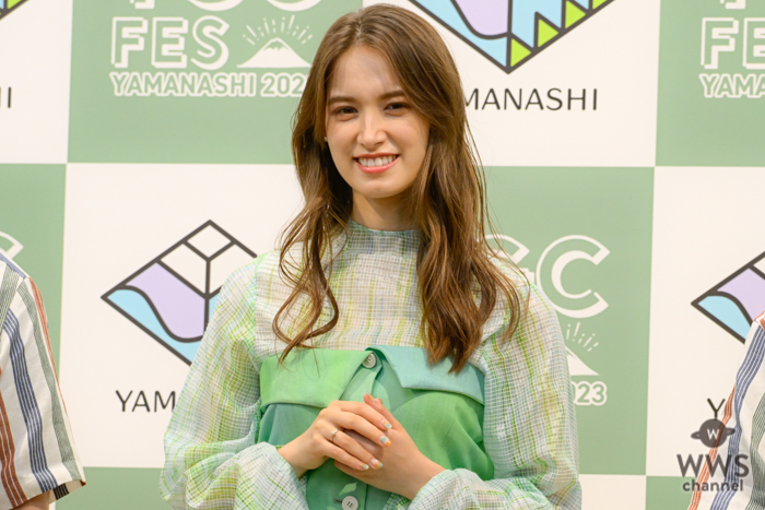 【動画】トラウデン直美、グリーンの透け感衣装で山梨開催の「TGC FES」に意欲