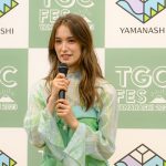【動画】トラウデン直美、グリーンの透け感衣装で山梨開催の「TGC FES」に意欲