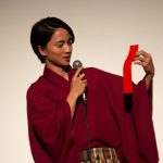 【動画】木戸大聖、黒崎レイナらが涼しげな浴衣姿で登場！「先生！口裂け女です！」舞台あいさつで七夕の願いを発表