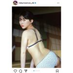 HKT48・田中美久、驚異の立体感バストに「さすが令和のグラビアクイーン」とファン感嘆