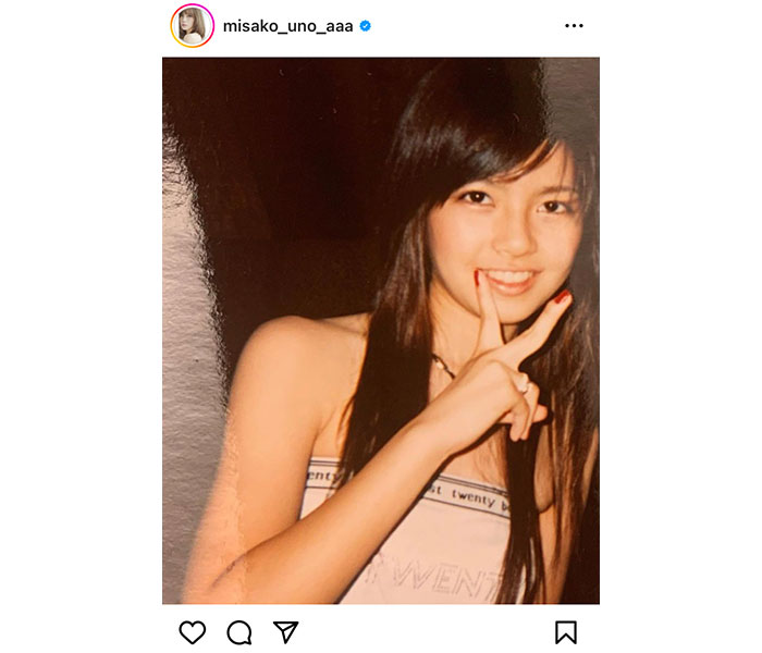 宇野実彩子（AAA）、誕生日に20年前のオーディション秘蔵ショットを公開！